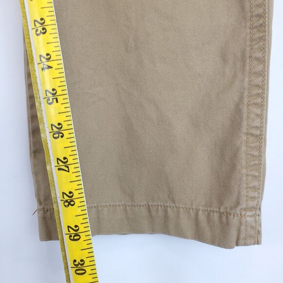 Old Navy Broken-In Khakis Men 34 X 29 (32) Straight Tan Chino Everyday Pants - Picture 5 of 11